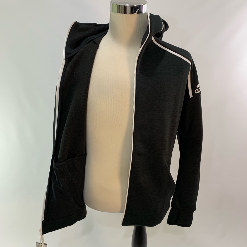 Adidas ZNE Fast Release Mens Hoodie Running Jacket - Picture 7 of 8